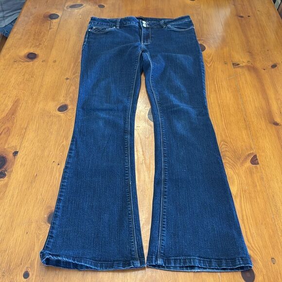 WHBM Skinny Flare Jeans - Picture 6 of 12